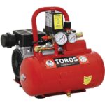 ΑΕΡΟΣΥΜΠΙΕΣΤΗΣ ΜΟΝΟΜΠΛΟΚ ΤOROS OIL FREE SILENT 6LT – 0.75HP (40150)