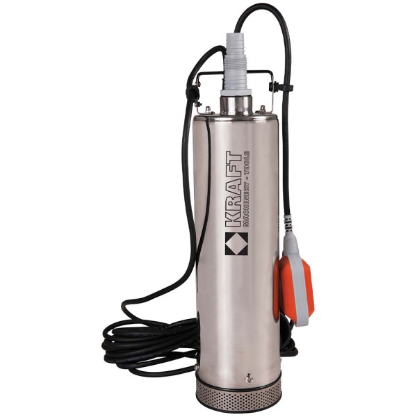 43591_2 ΥΠΟΒΡΥΧΙΑ ΑΝΤΛΙΑ ΠΗΓΑΔΙΩΝ INOX KRAFT 1000W SP1000X-4V (43591) - Image 1