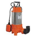 ΥΠΟΒΡΥΧΙΑ ΑΝΤΛΙΑ ΛΥΜΑΤΩΝ INOX ΜΕ ΚΟΠΤΗΡΑ KRAFT 1100W (63559)