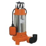 ΥΠΟΒΡΥΧΙΑ ΑΝΤΛΙΑ ΛΥΜΑΤΩΝ INOX ΜΕ ΚΟΠΤΗΡΑ KRAFT 1300W (63560)